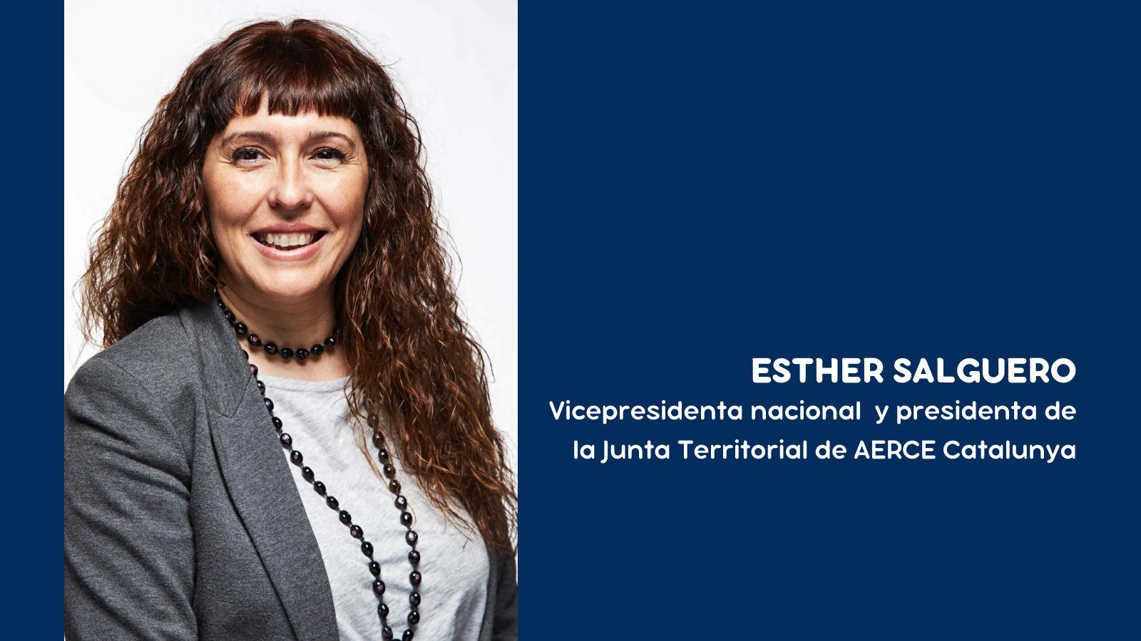 Esther Salguero, nueva vicepresidenta de AERCE