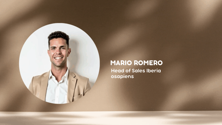 Mario Romero, Head of Sales Iberia en osapiens